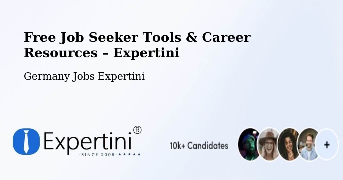 Free Job Seeker Tools & Career Resources – Falkensee - Falkensee, Germany Jobs Expertini